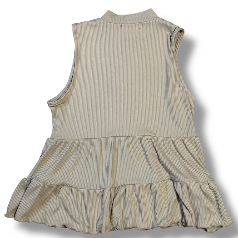 Altar'd State Ribbed Tan Top - Picture 5 of 5